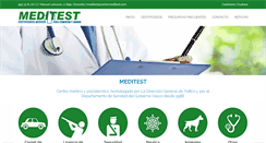 Desktop Screenshot of centromeditest.com
